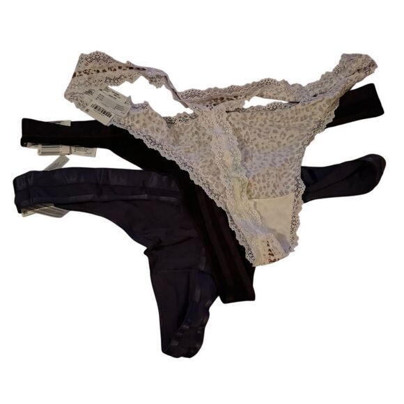 Brand New Lot of 3 Jenni Women’s XXXL Core Panty Underwer String Multicolor - Picture 2 of 3